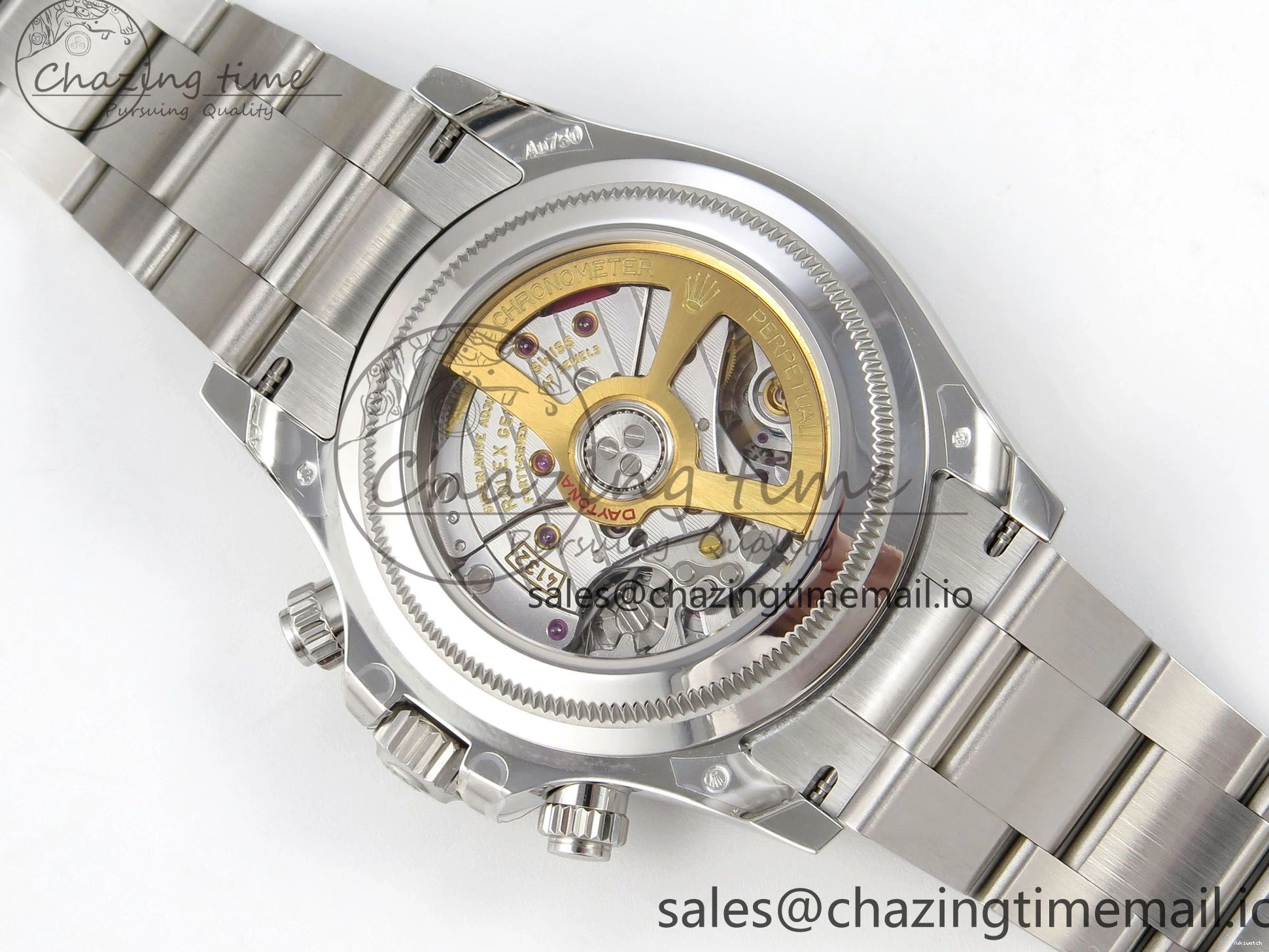 on SH4132 1:1 126529 THBF Daytona Edition Le Mans Best SS Bracelet 904L 0521